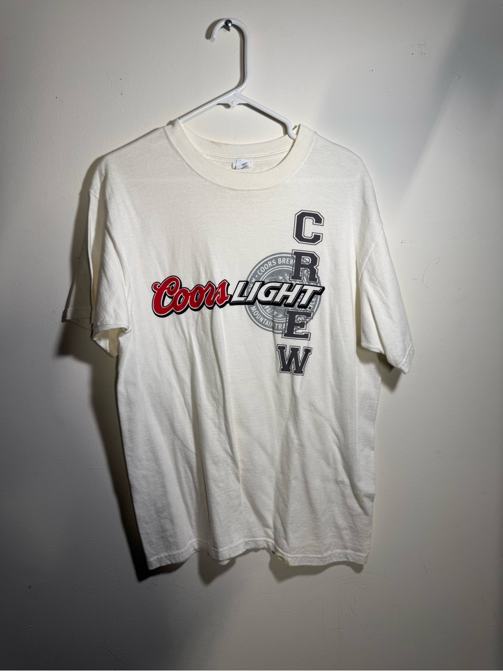 Crew White Graphic Tee - Men